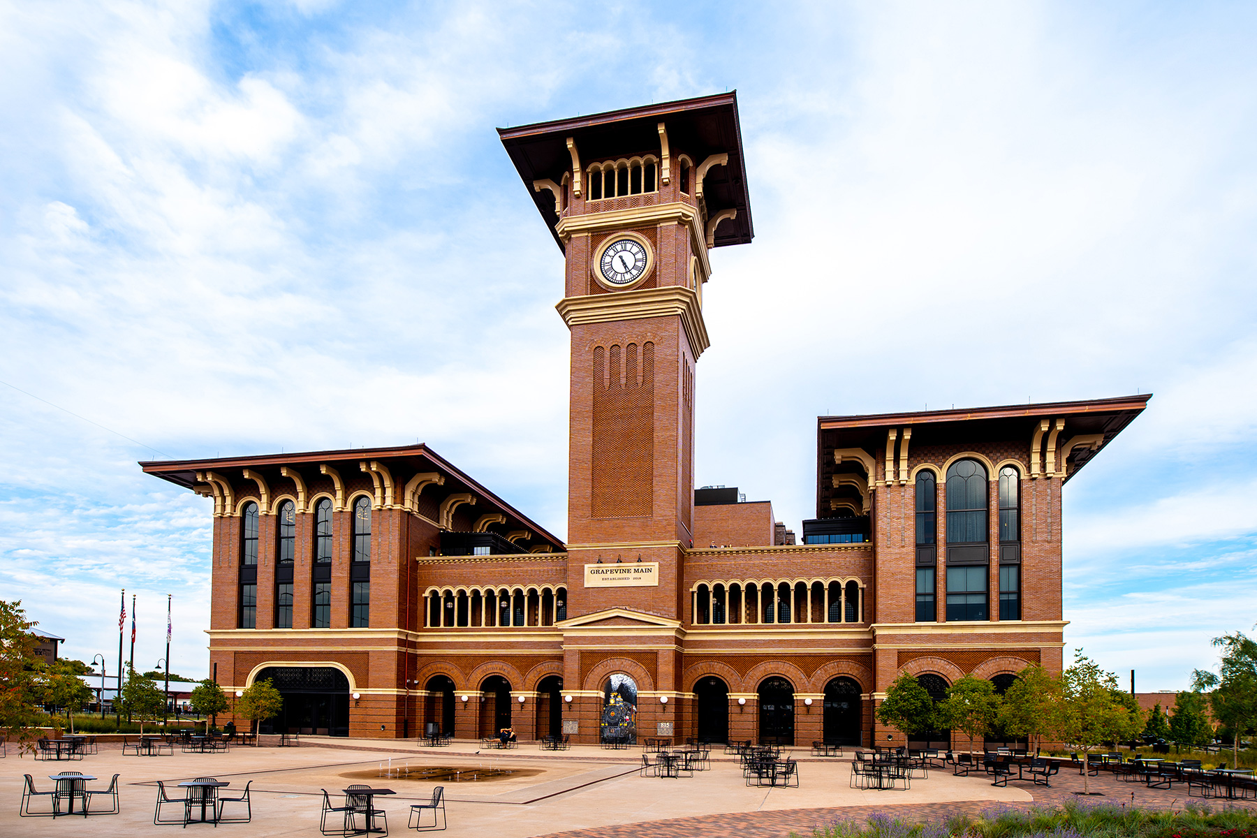 Grapevine Main Station Downtown Historic