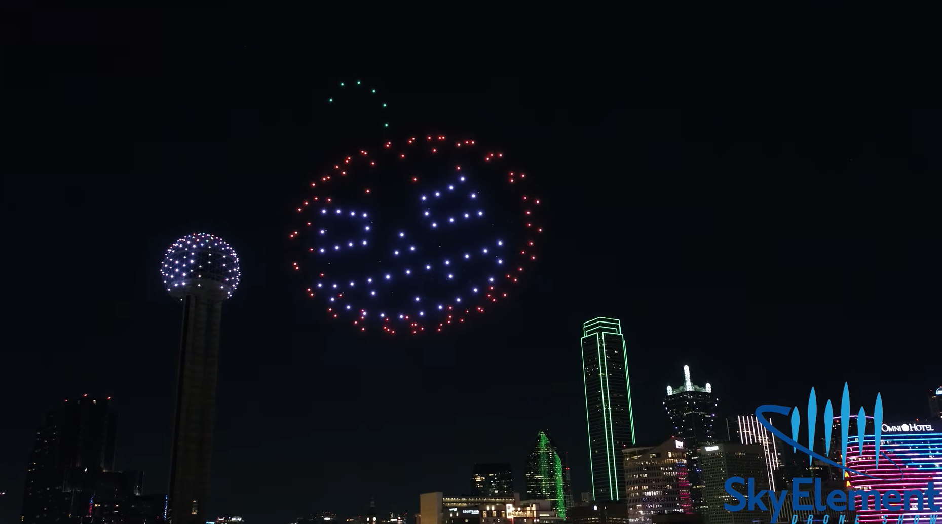 Watch a Halloween Drone Light Show Near Downtown Dallas D Magazine