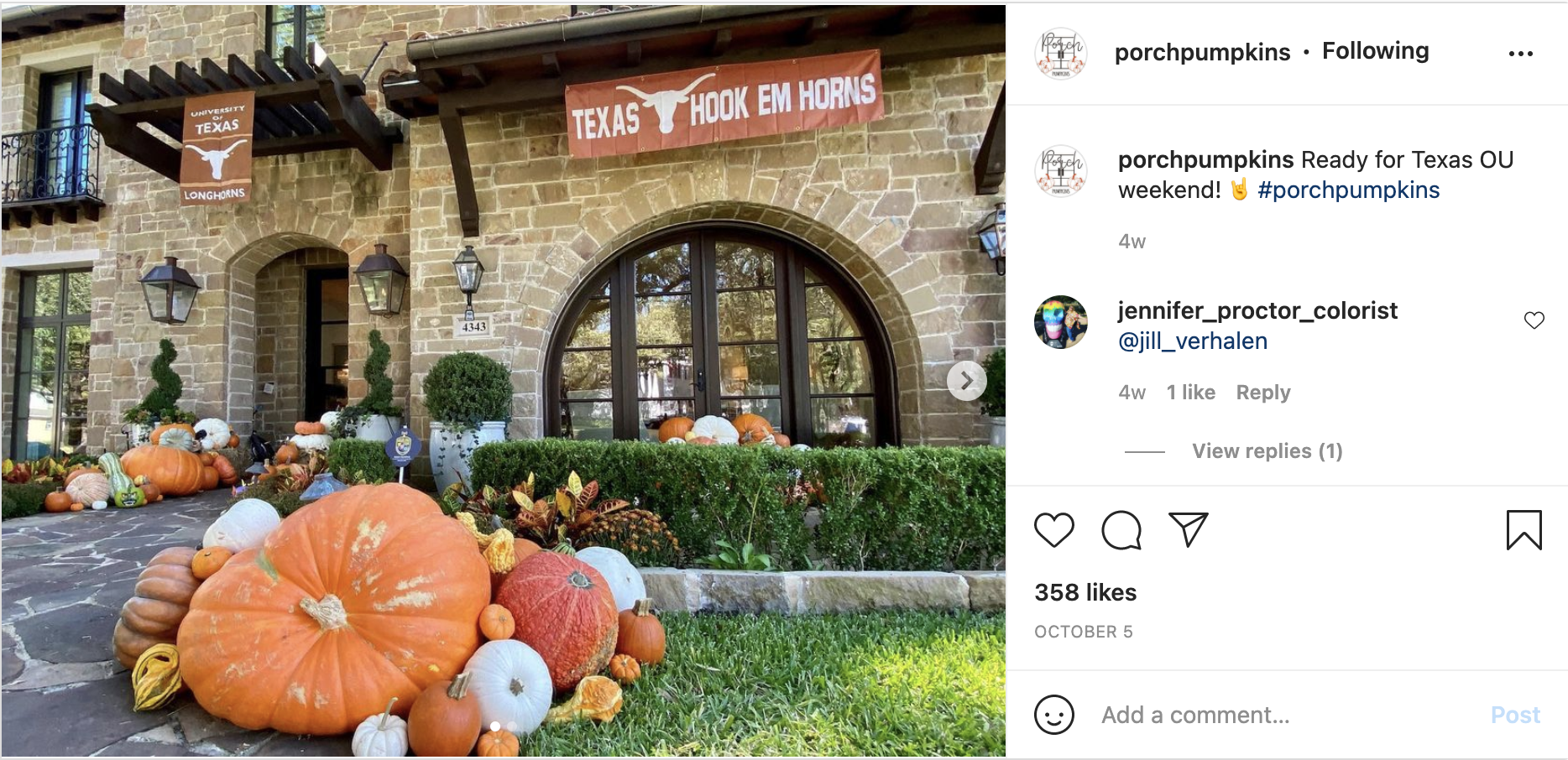 Porch pumpkins, elaborate designs mark the return of record