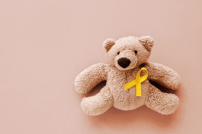 Pediatric Cancer bear