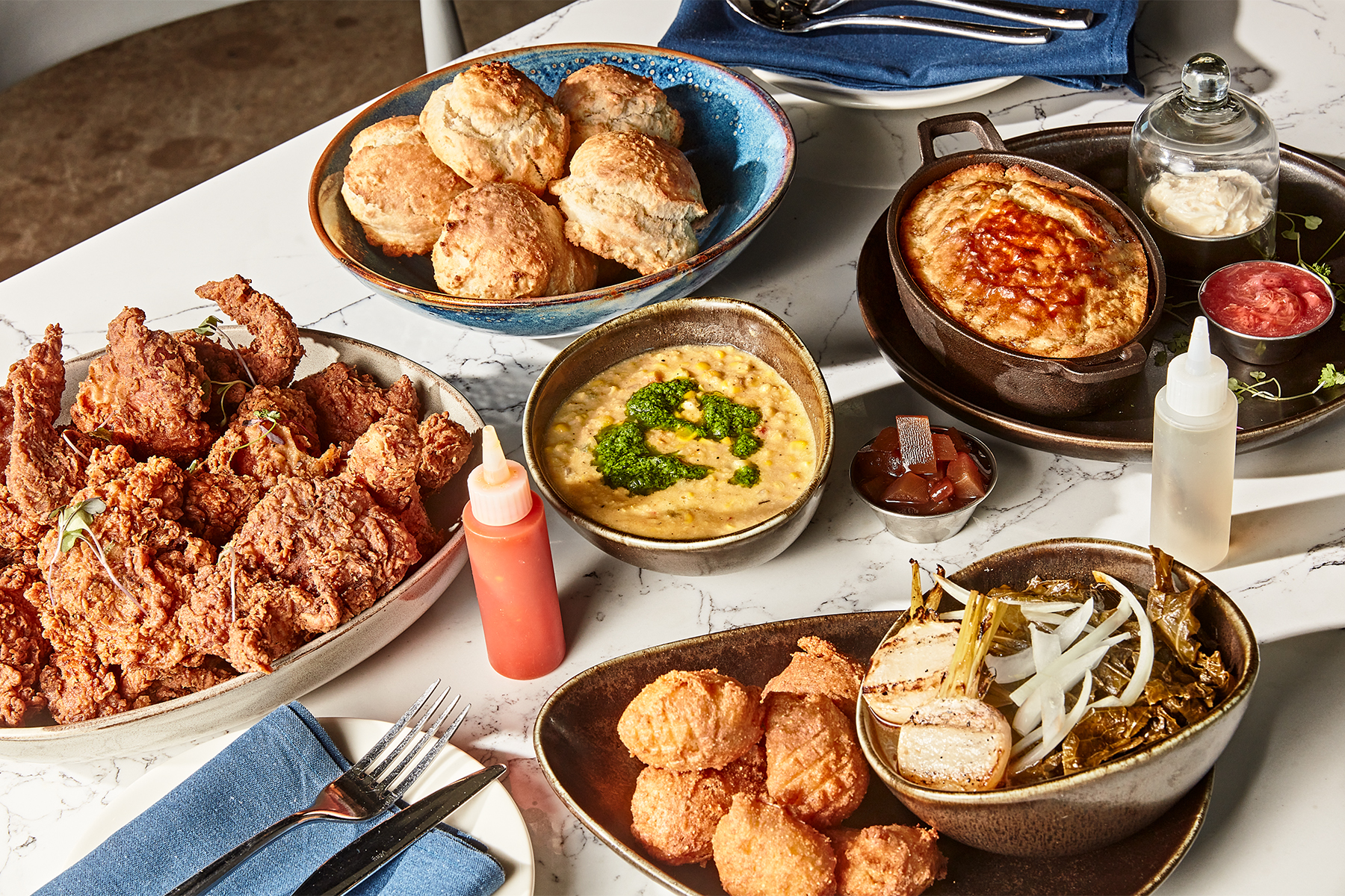 Roots Southern Table Fried Chicken Platter