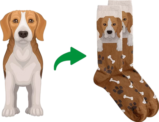 25 Best Custom Dog Socks to Buy Right Now D Magazine
