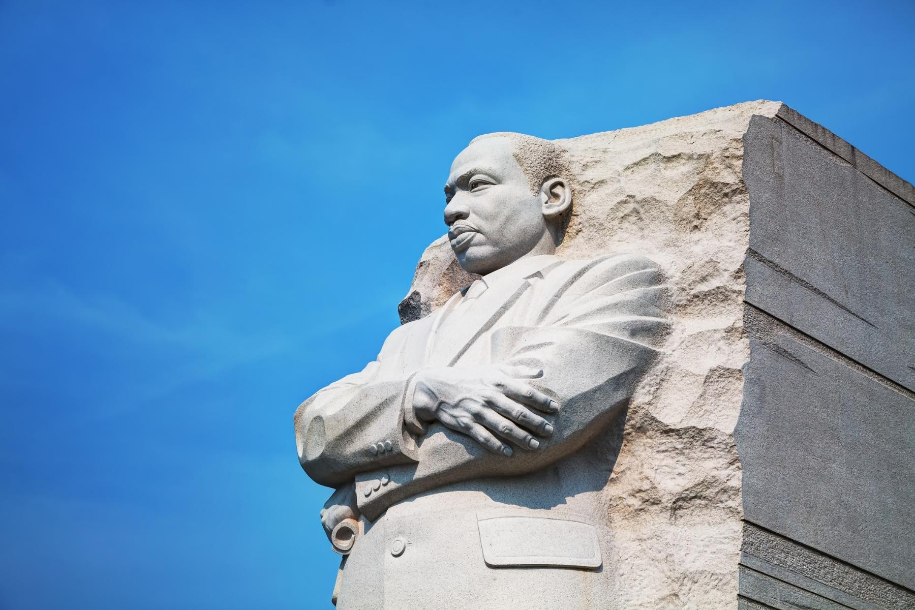 The Martin Luther King Jr. Memorial in Washington, DC.