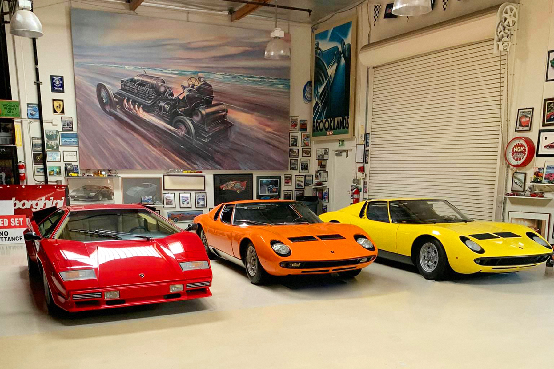 cars in Jay Leno' garage