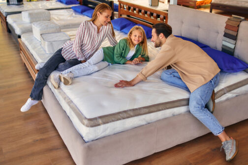 A Family Goes Mattress Shopping