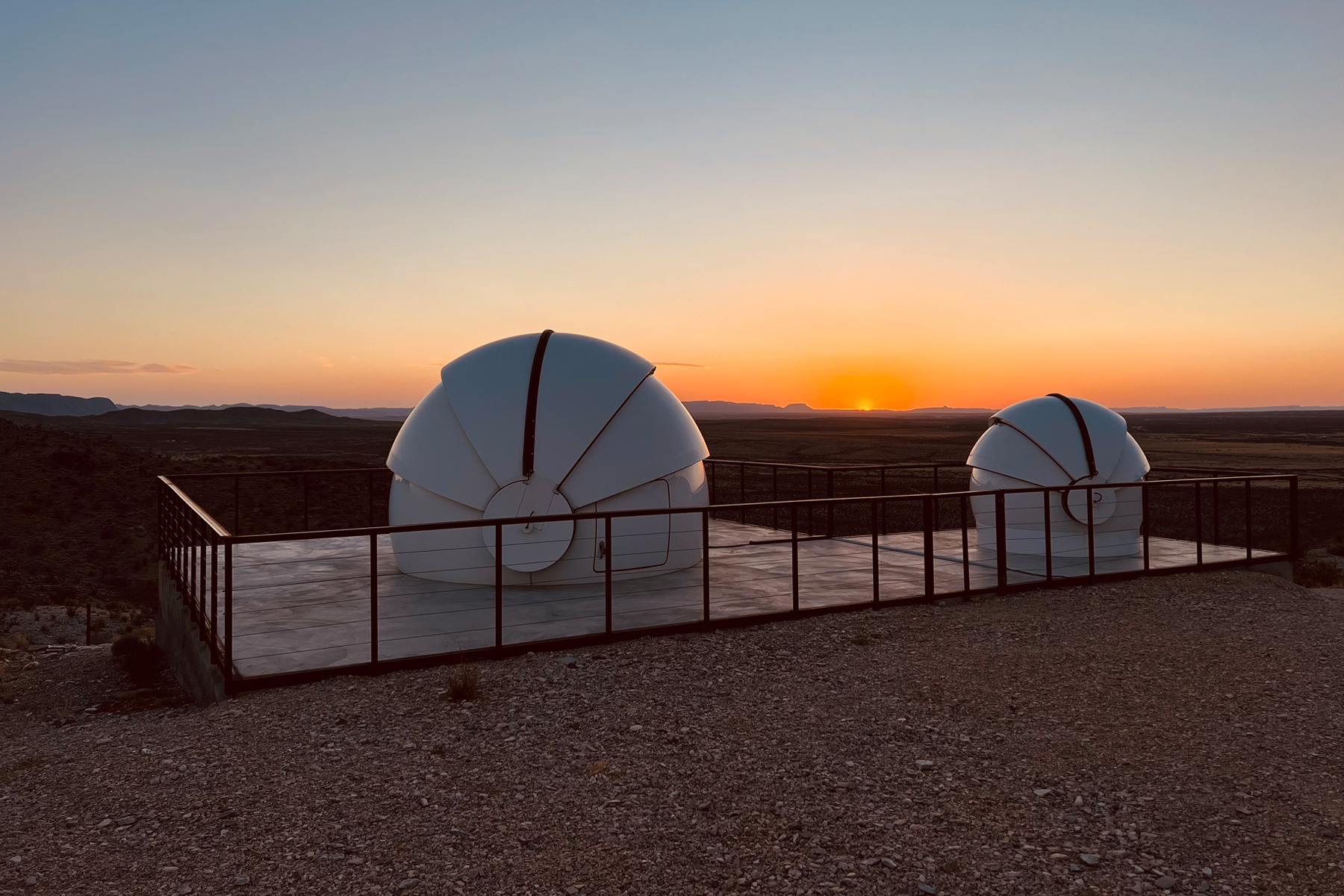 Haiders Future space observatorry in West Texas