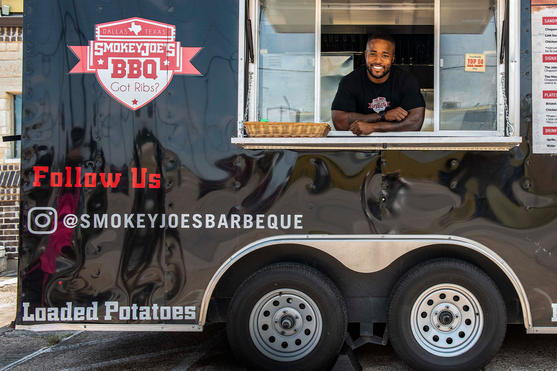 Kris Manning Smokey Joe Barbecue Food Truck