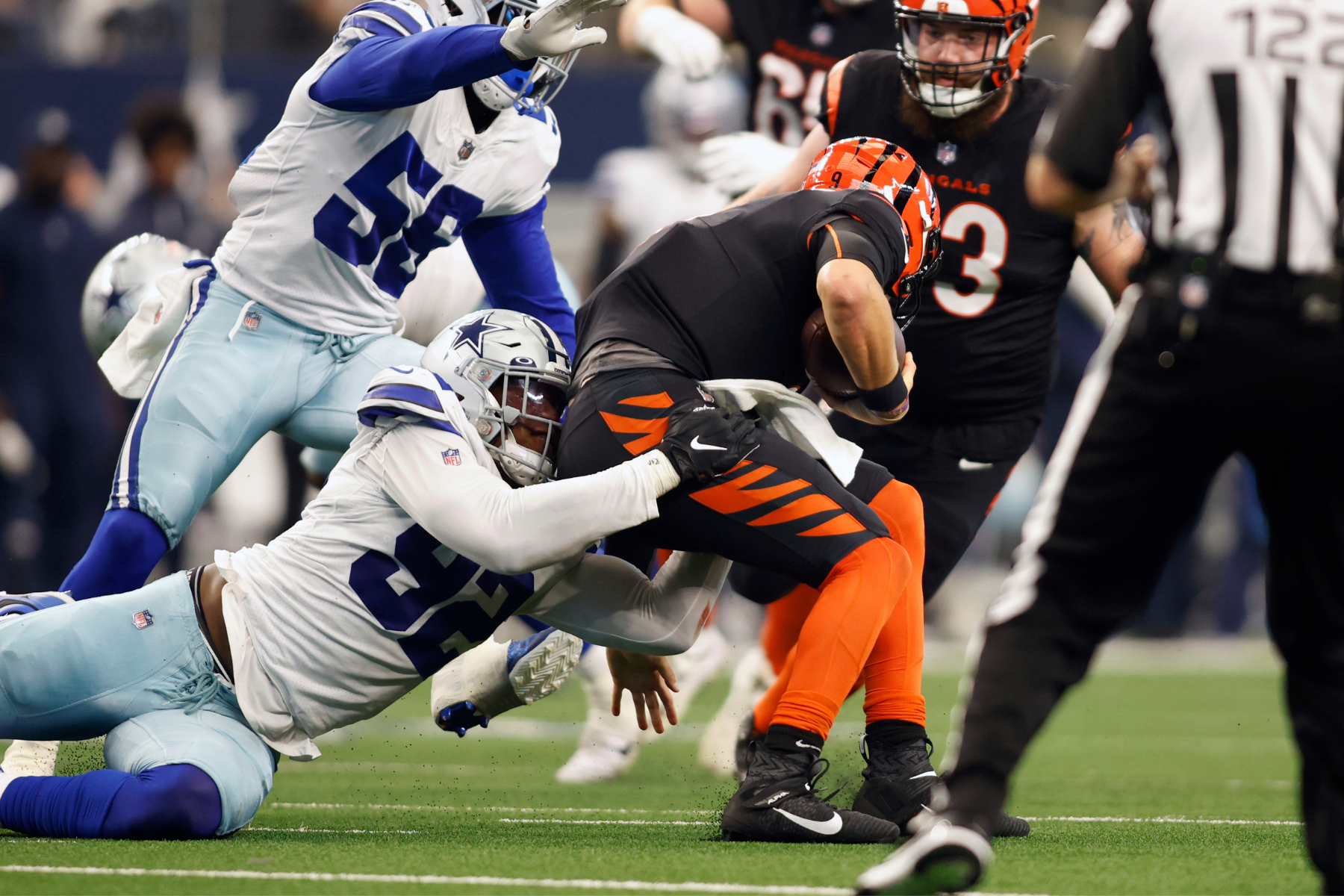 Micah Parsons tallies two more sacks in Dallas Cowboys' last-second win  over Bengals 