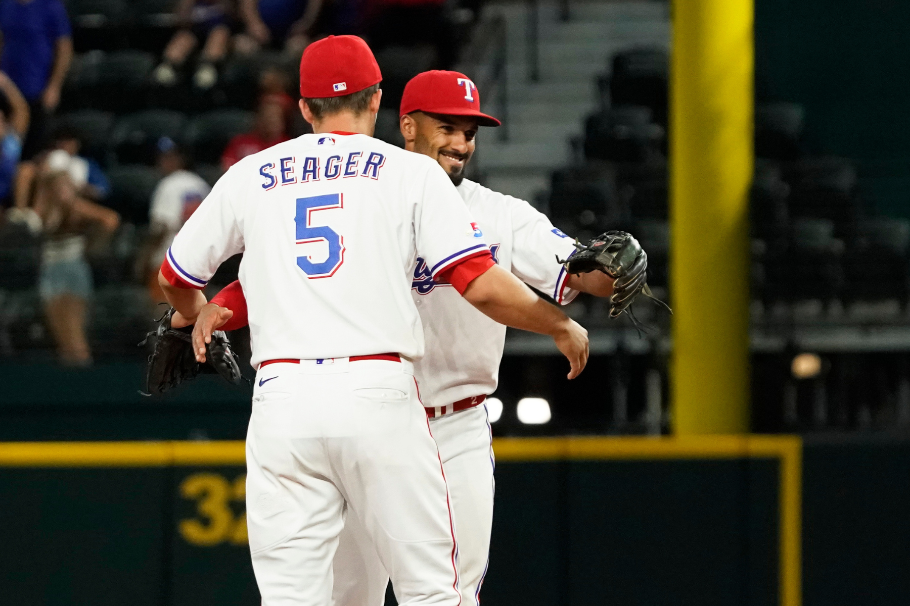 New Rangers Seager, Semien turn focus to on-field matters