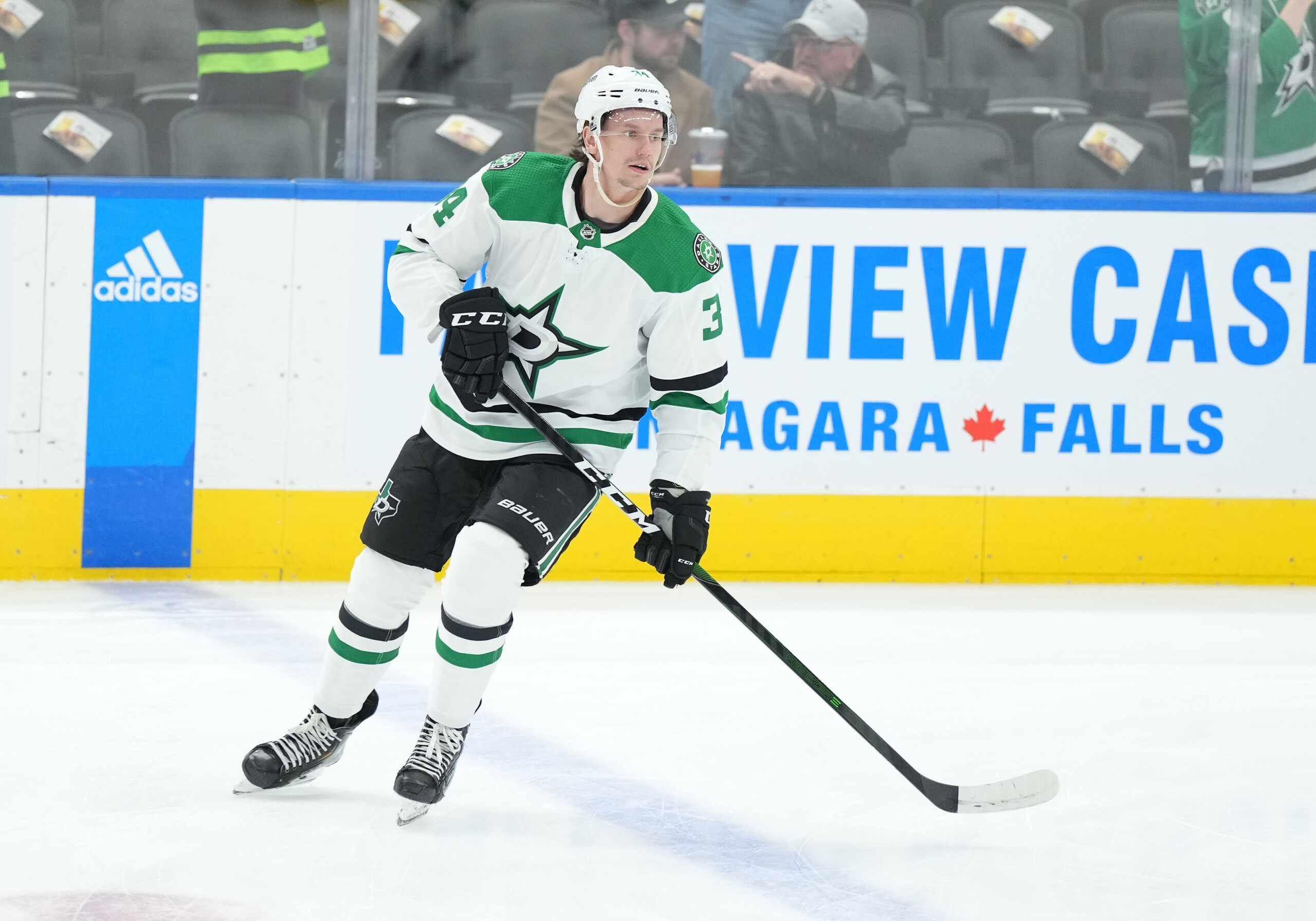 The Dallas Stars took the ice looking pretty slick in their special