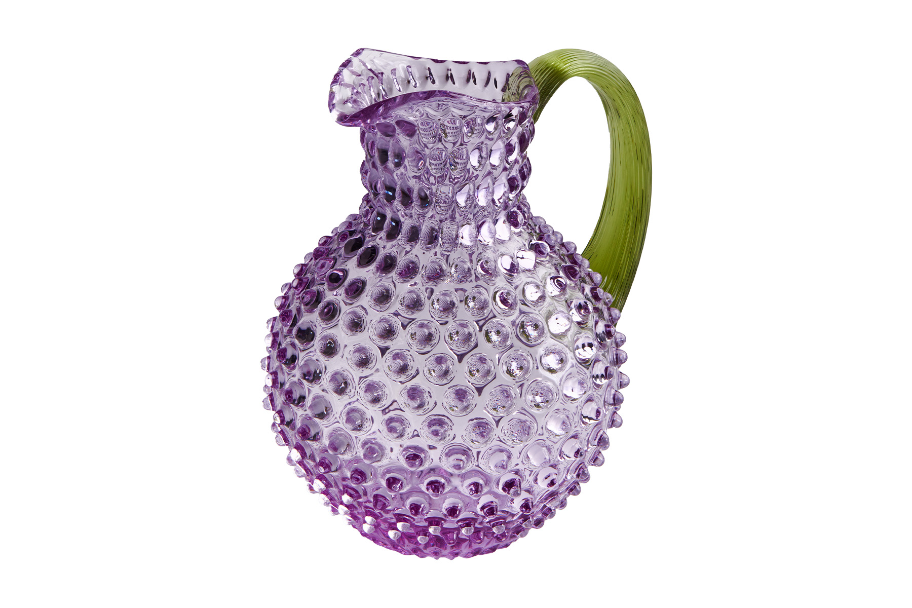 Glass Pitcher from Blue Print