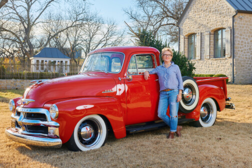 Lisa Luby Ryan, Christmas Red Chevy Truck