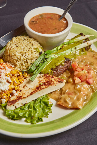 combo fajita plate