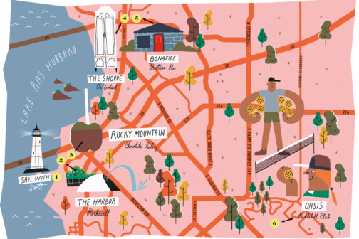 rockwall texas map