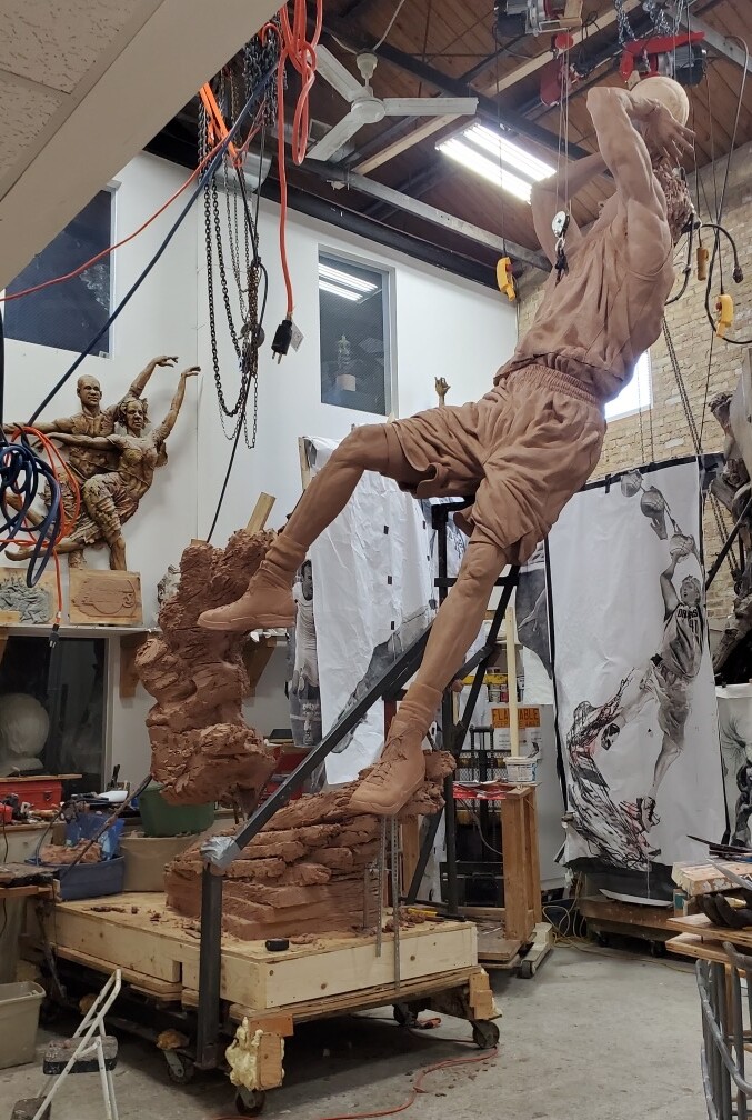 Meet the Man Who Designed Dirk Nowitzki's Statue D Magazine