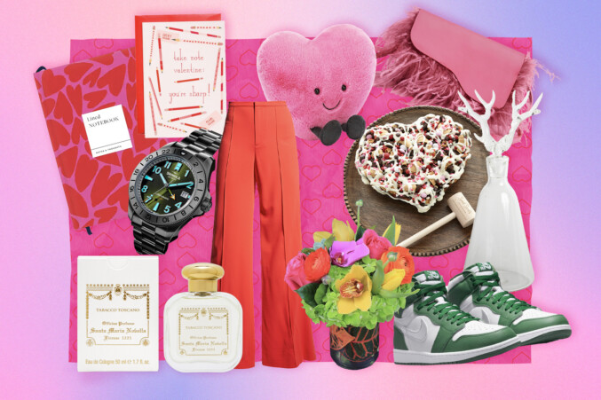 Valentine's Gift Guide Hero Collage of Products