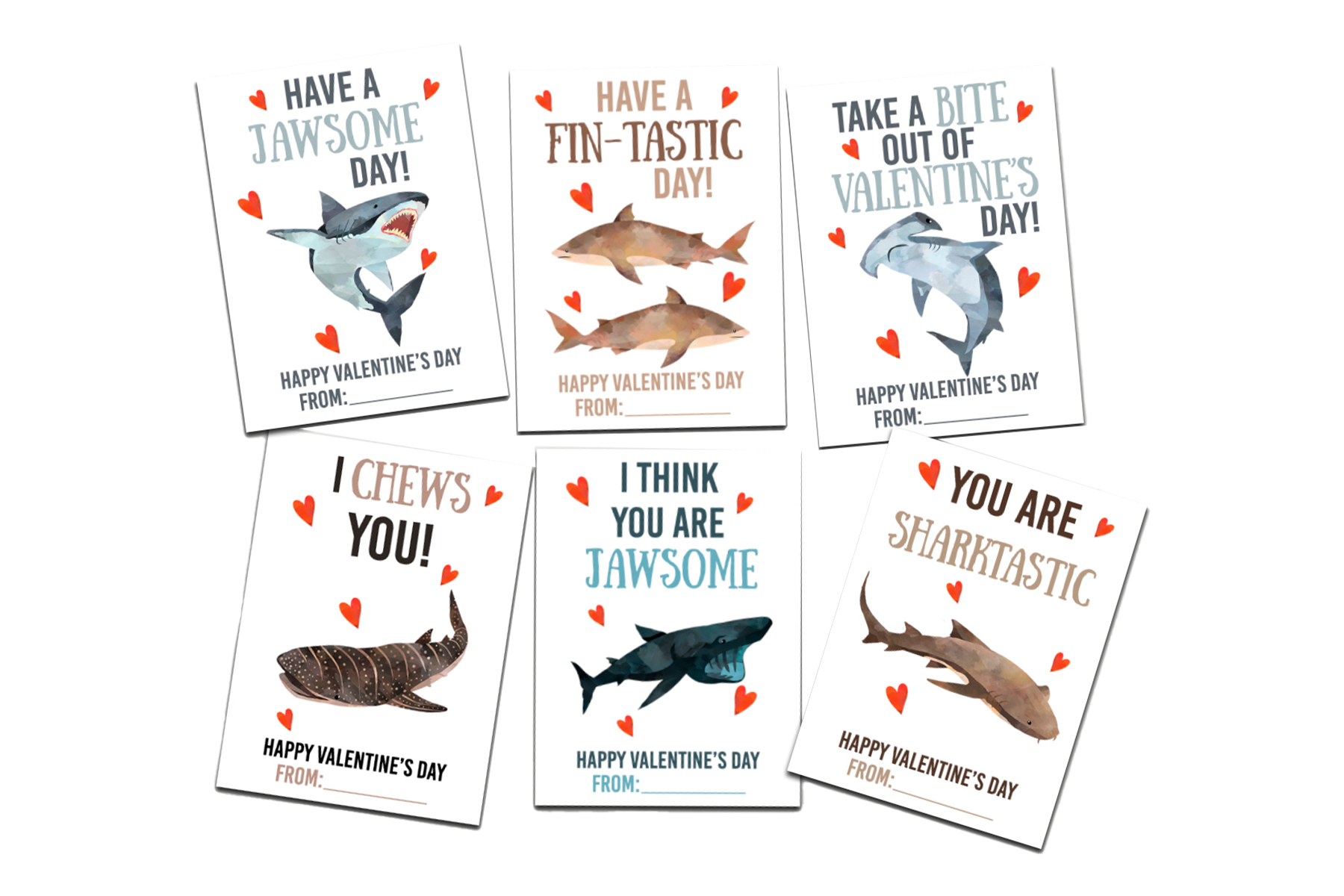 DNA Designed Shark Cards