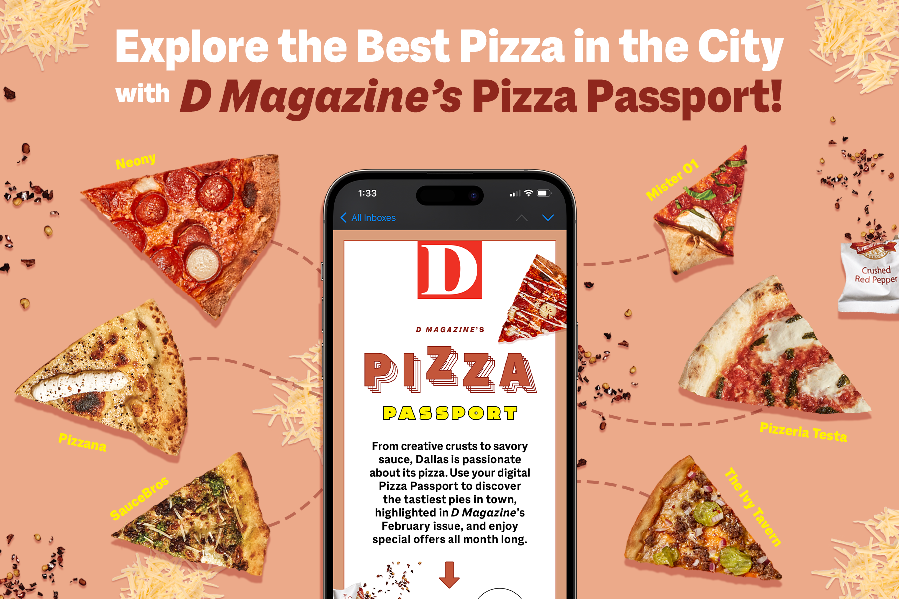 Try Every Joint in Our Pizza Issue Using this Pizza Passport - D Magazine