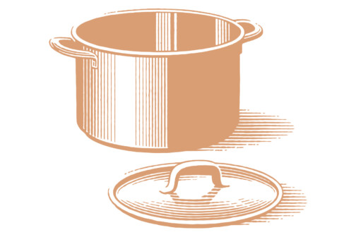 Kitchen Pot Spot Illustration