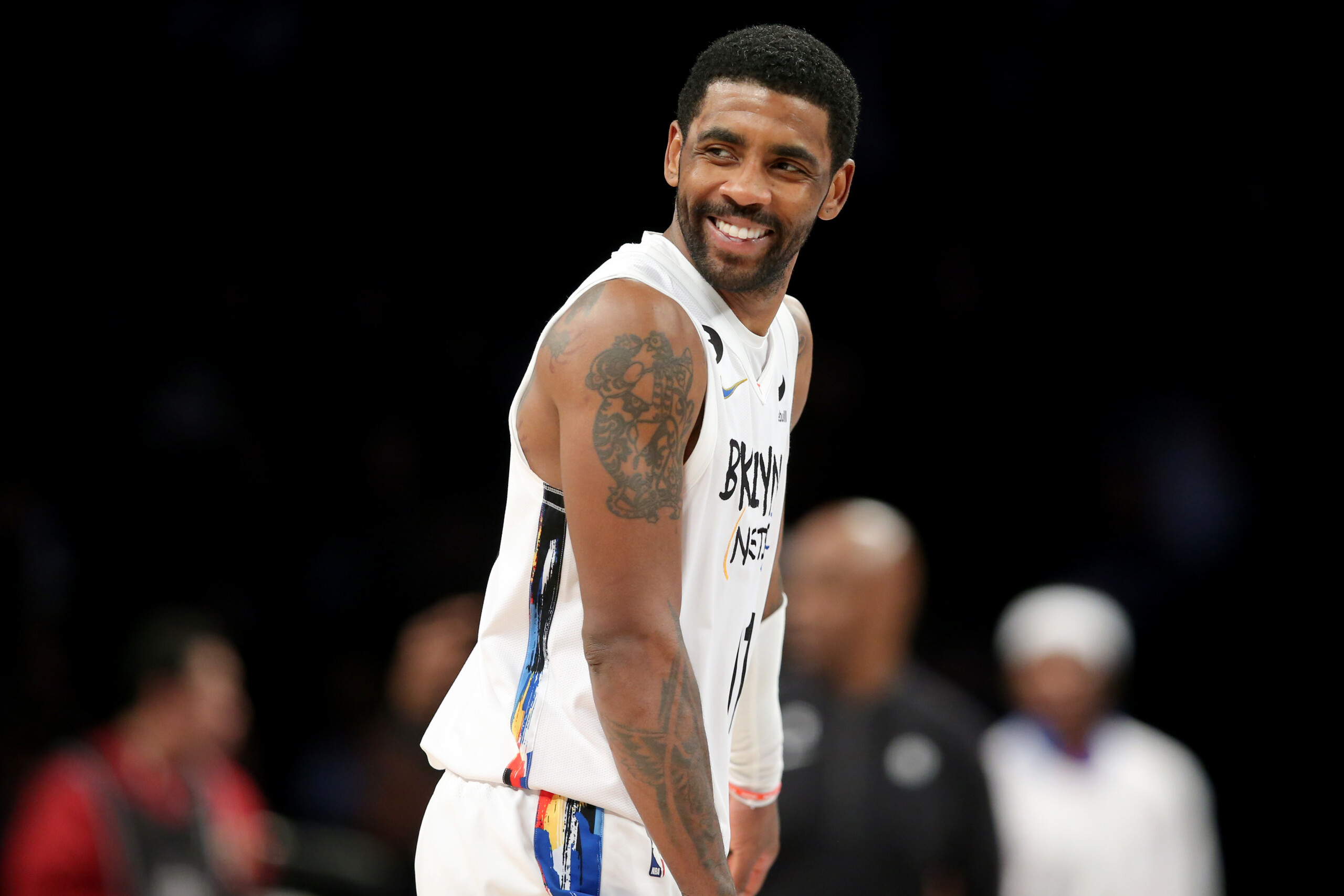 Are Mavericks reserving a jersey for Kyrie Irving? Here's what