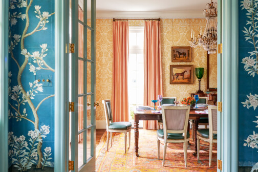 Dining Room Entryway with Heirlooms