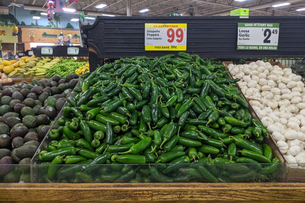 where to find jalapenos in grocery store