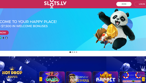 Slot.LV website