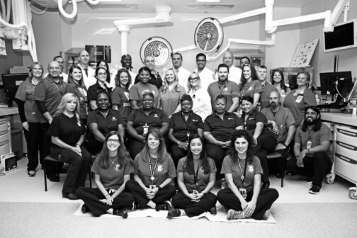 Parkland critical care staff