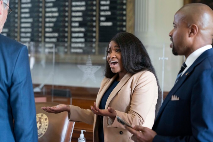 Freshman Congresswoman Jasmine Crockett Sees No Need to 'Go Cower in a ...