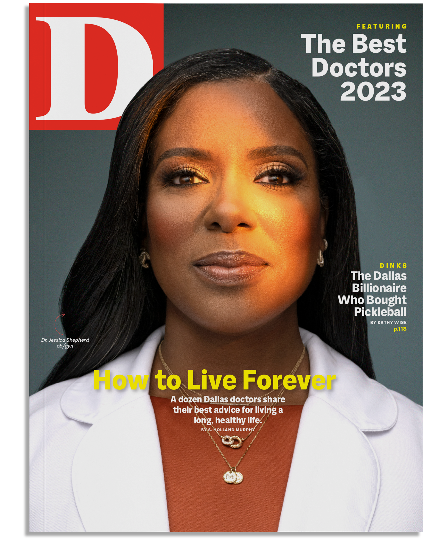 d magazine cover october 2023