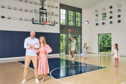 Jason & Michelle Witten's Home, Basketball Court