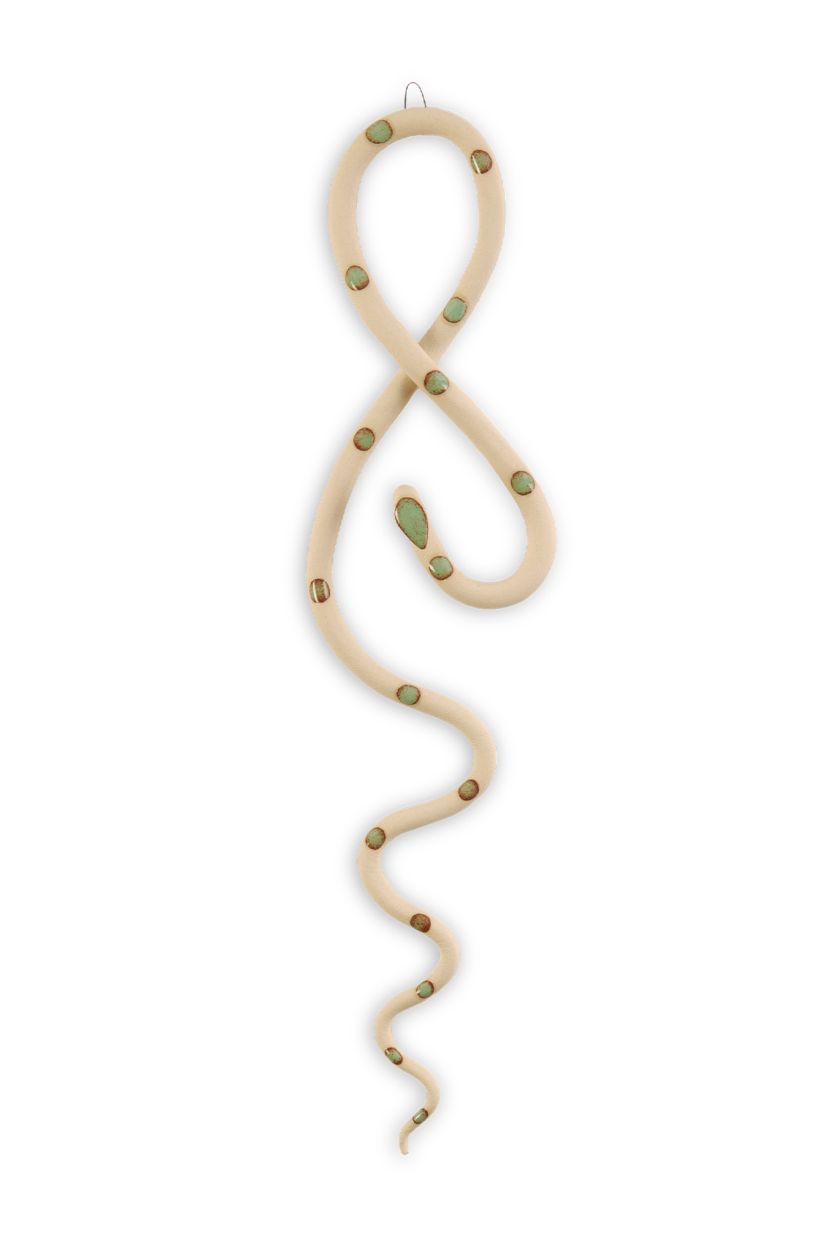 Sylvia Ceramic Wall Snake from Favor the Kind