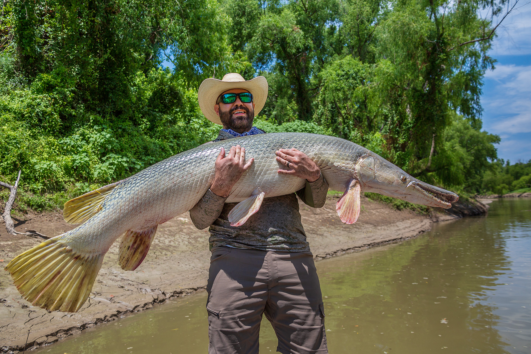 Fishing for Alligator Gar, the River Monsters of Dallas - D Magazine