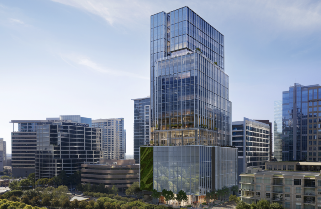 New 30-Story Office Tower Near Klyde Warren Park to Break Ground Next ...