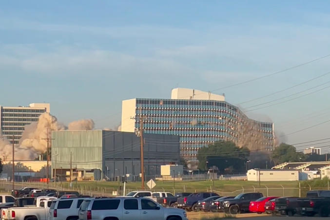 Watch: Exchange Park Implosion Makes Room For New Children's Health And ...