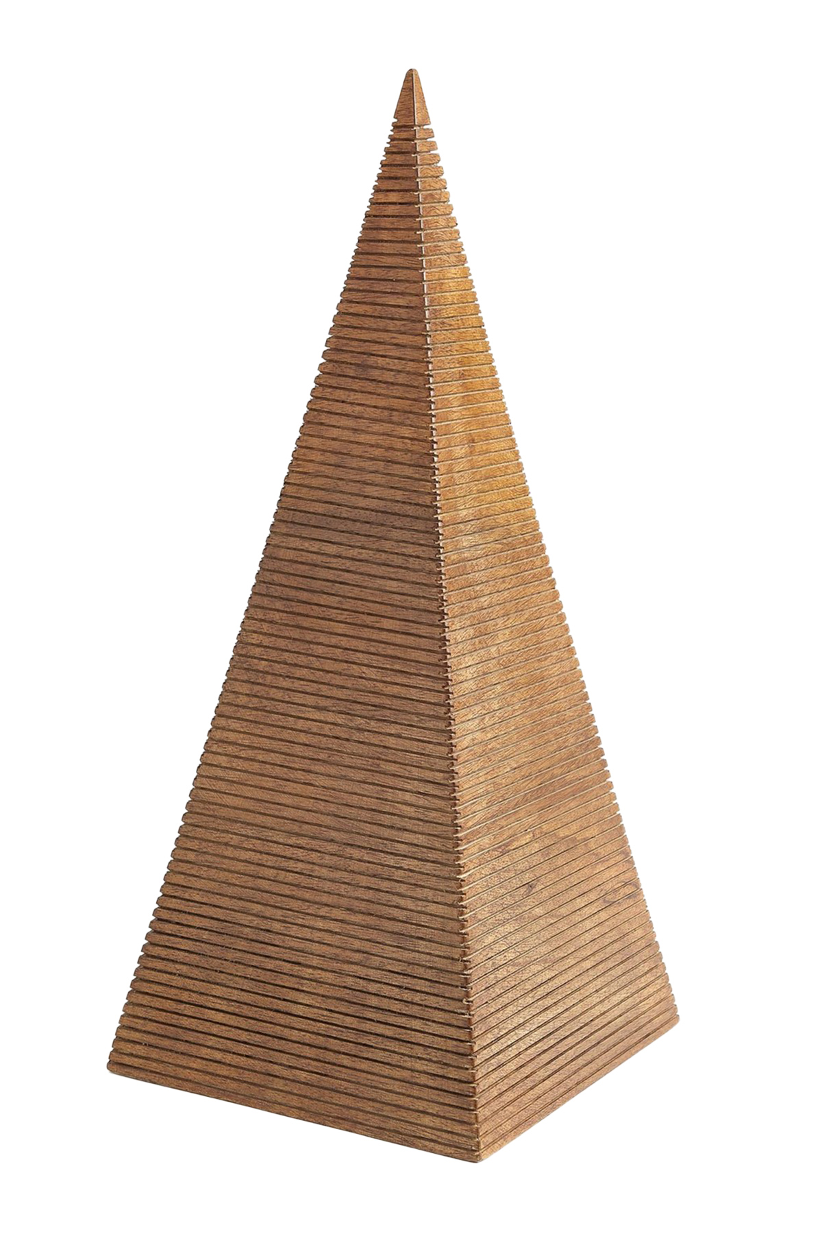 Global Views Beaumont Wooden Pyramid from Dallas Market Center