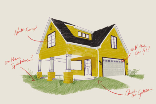Lance Trachier Home Illustration with Checklist