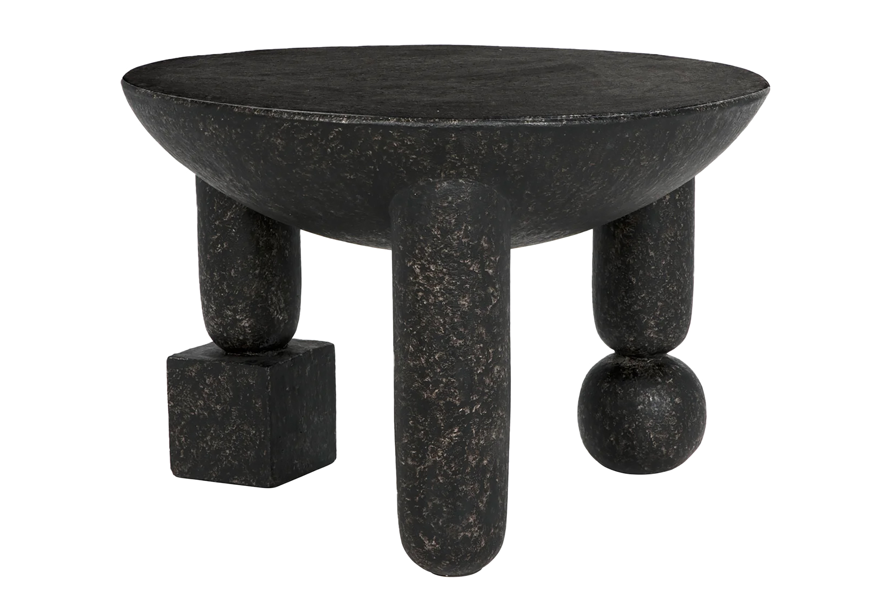 Noir Delfi Side Table IBB Design Fine Furnishings