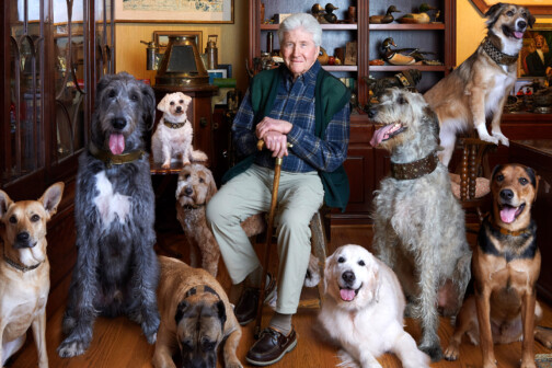 Ron Gard and dogs
