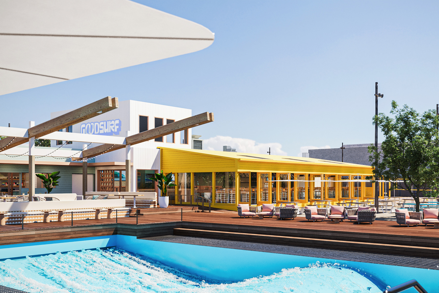 What happened to Goodsurf Beach Club?