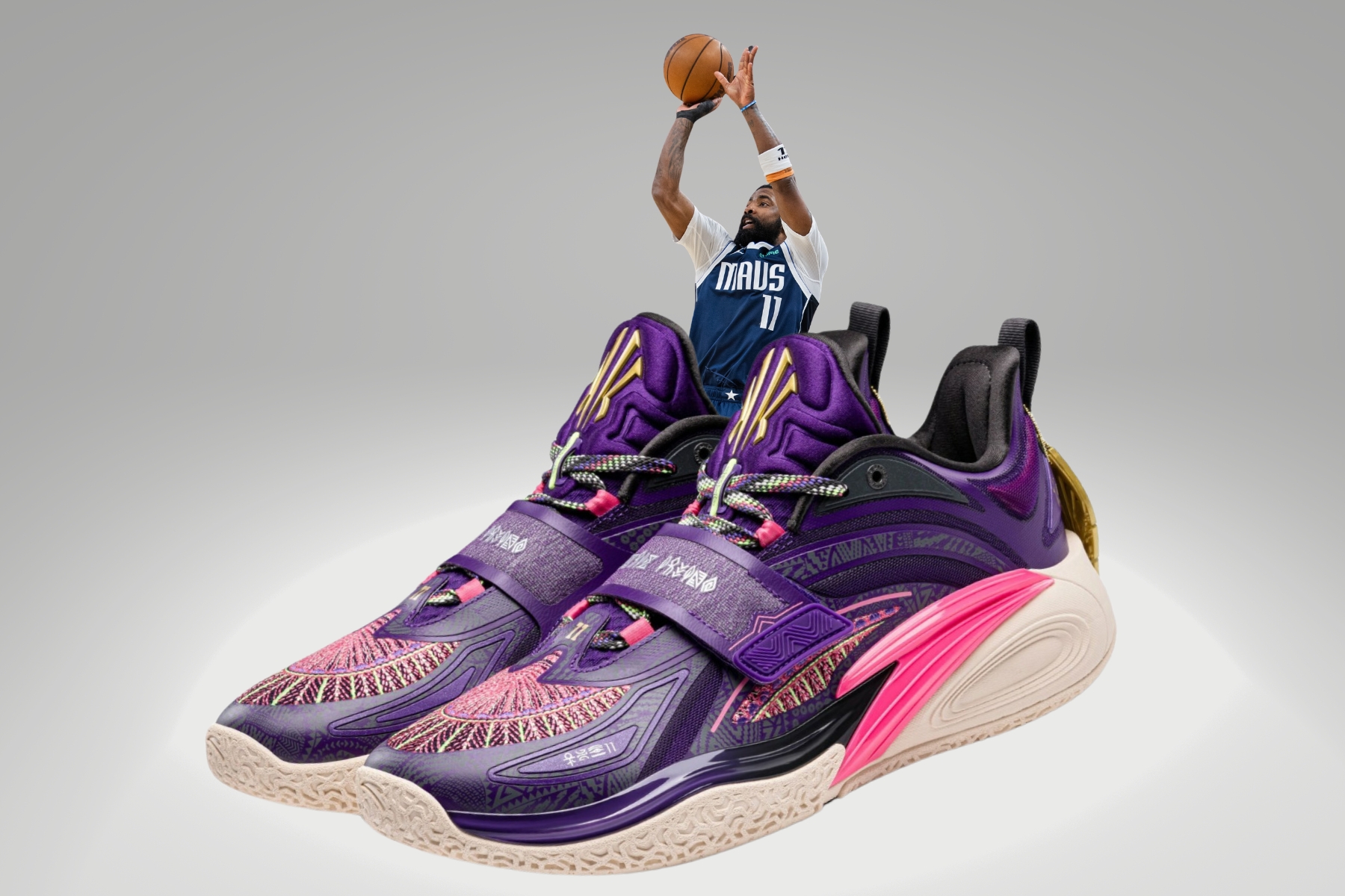 Kyrie clearance shoes purple