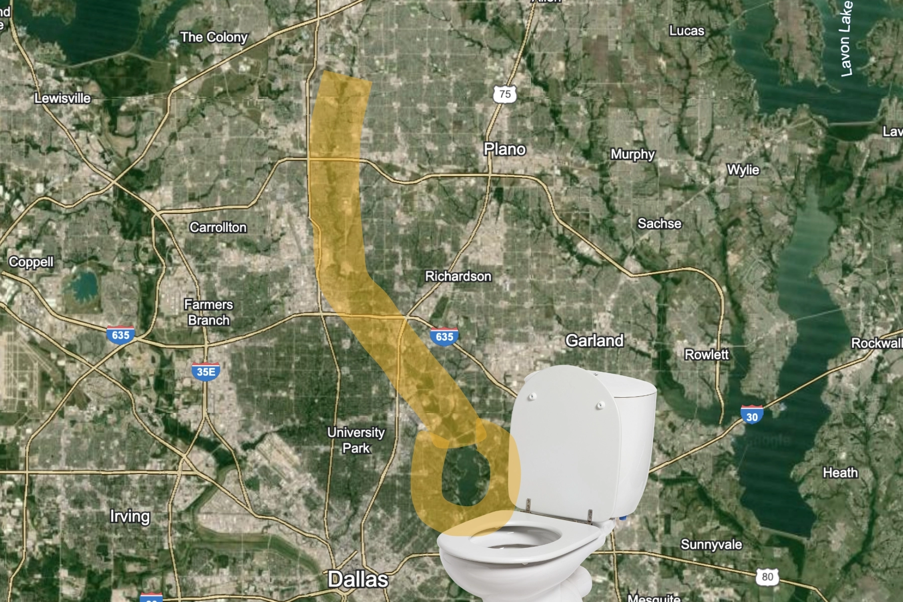 Plano Keeps Using White Rock Lake as a Toilet - Vimarsana News