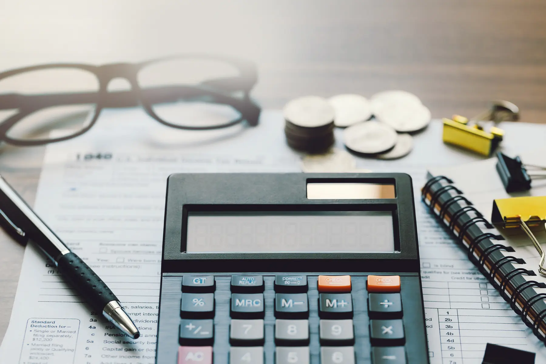 Desk Supplies from Shutterstock