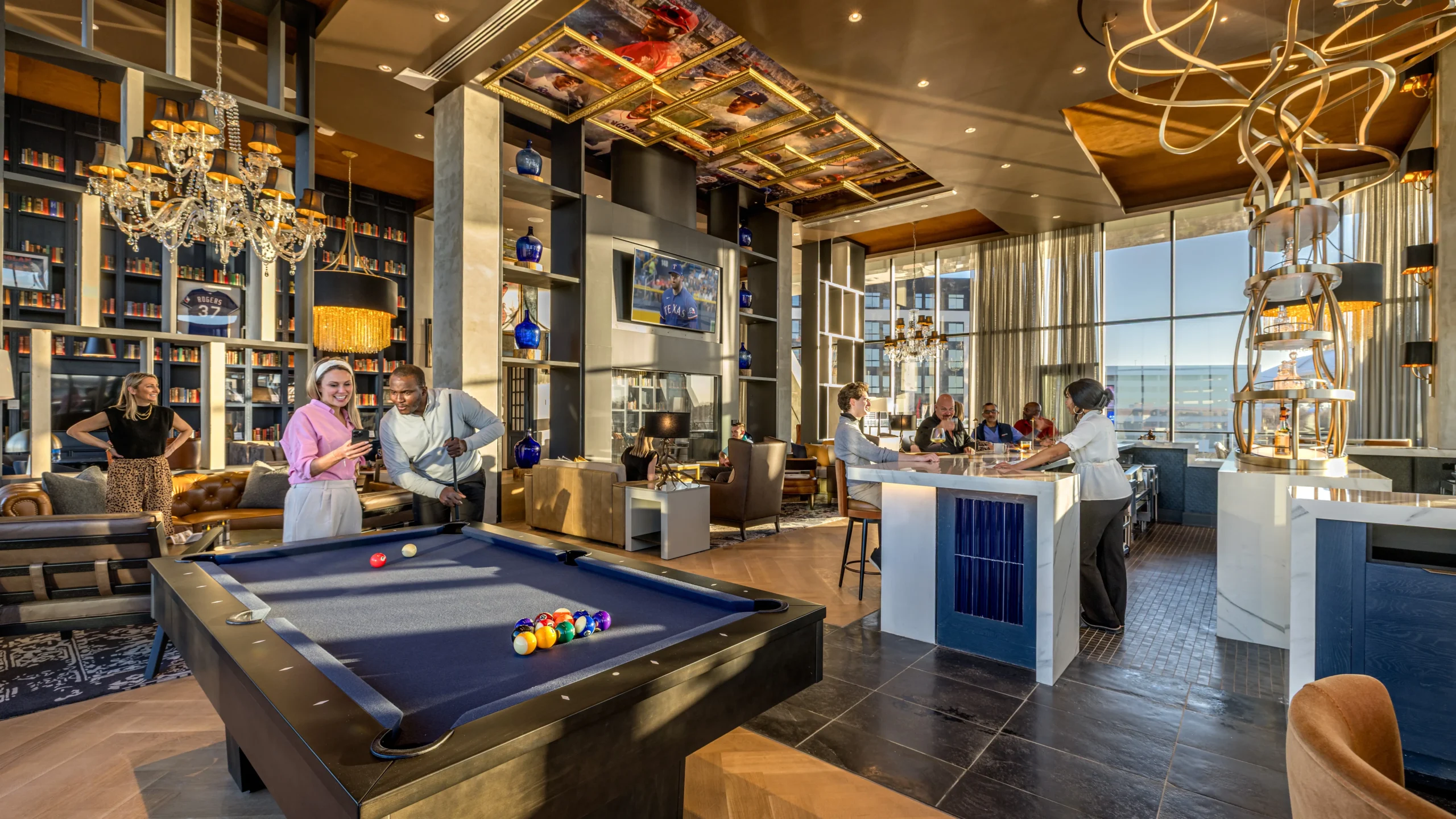 Texas Rangers Room First Look: The Texas Rangers' New Luxury Multifamily Development in ...
