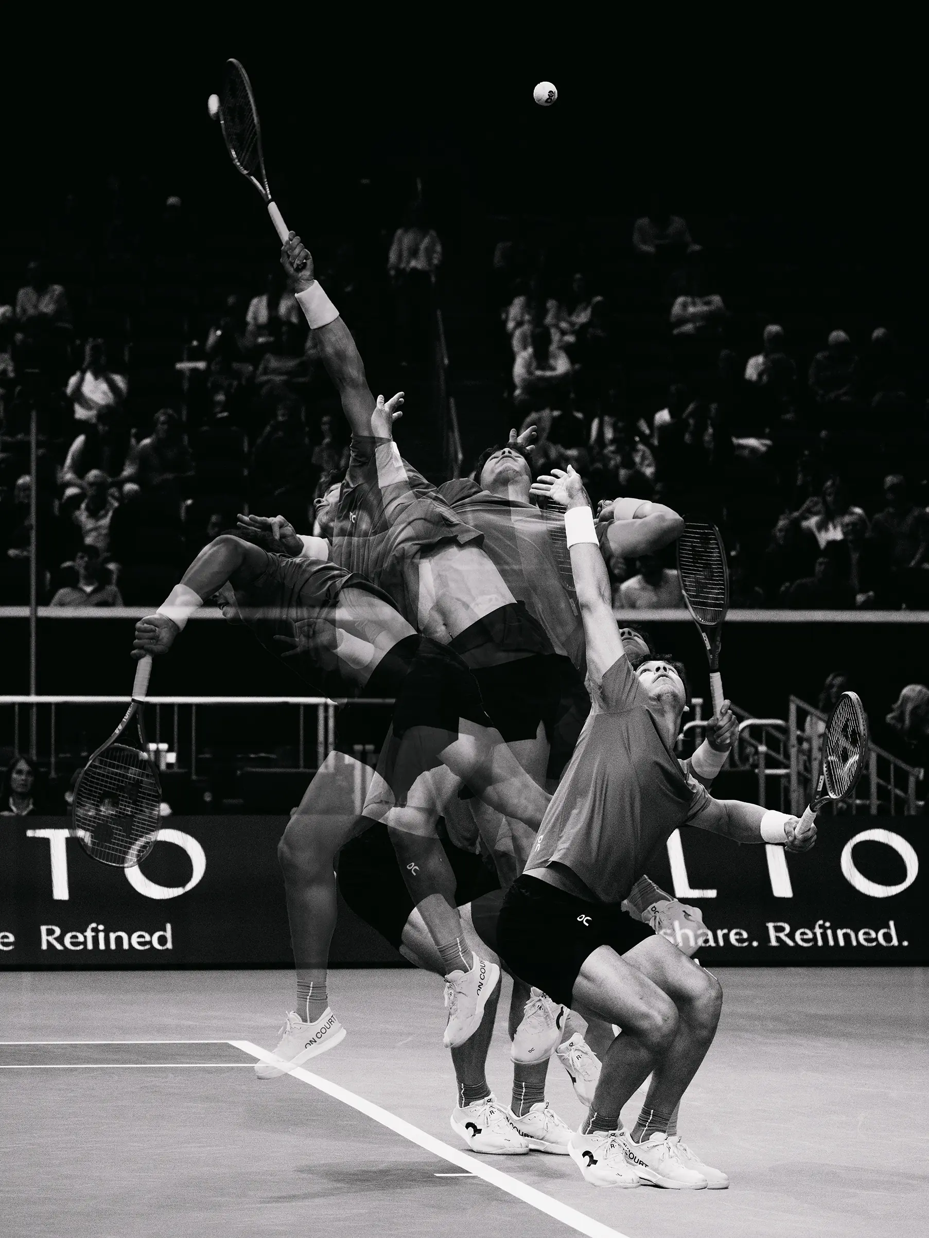 Scenes of the Dallas Open Final With Taylor Fritz and Ben Shelton 