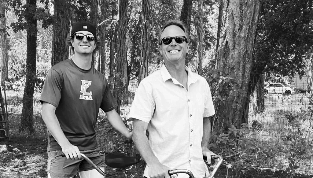 Father and son riding bikes to MLB stadiums will hit Globe Life Field Saturday