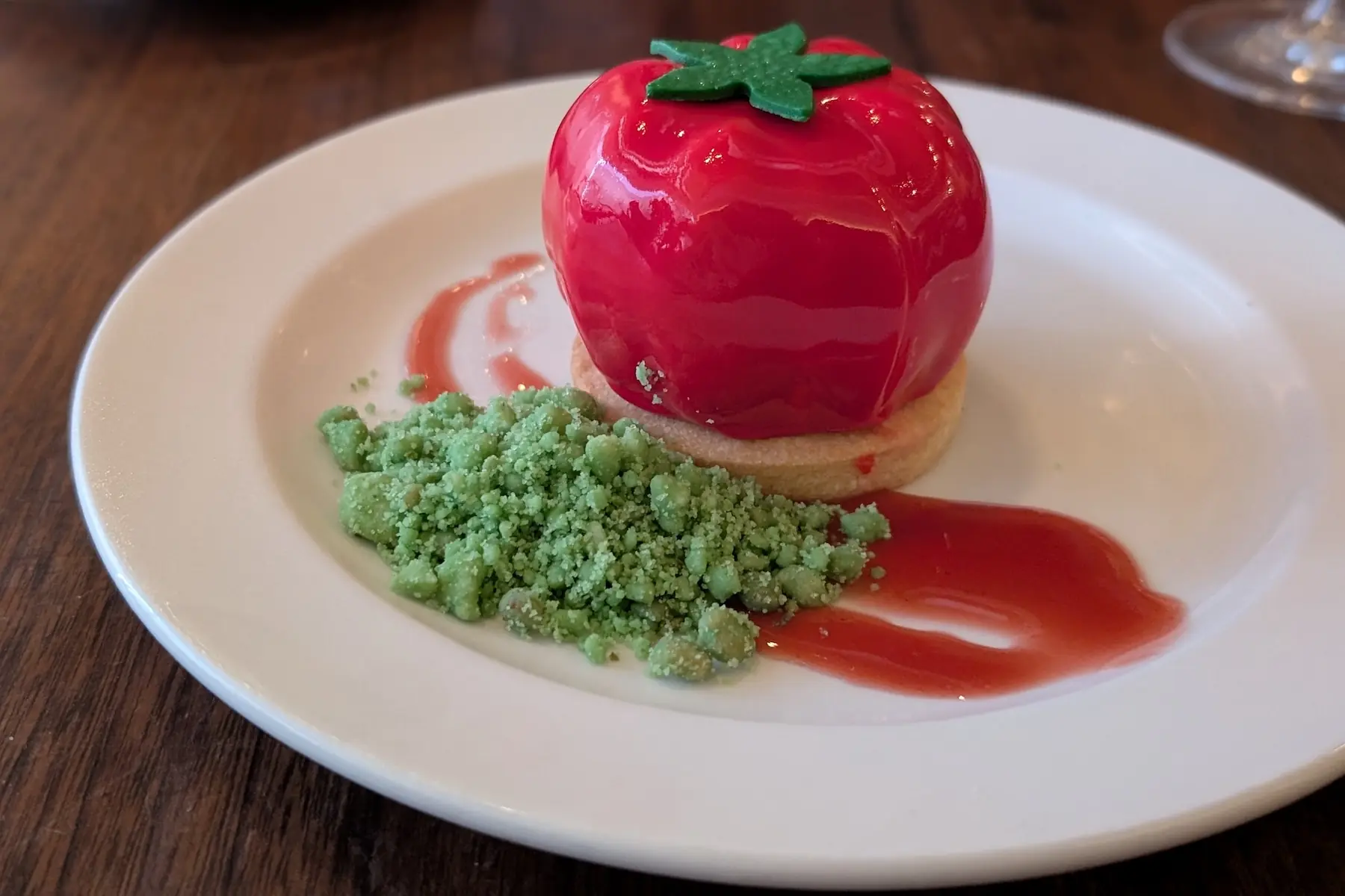 This Summer’s Wildest Dessert Is a Trick Tomato at Nonna