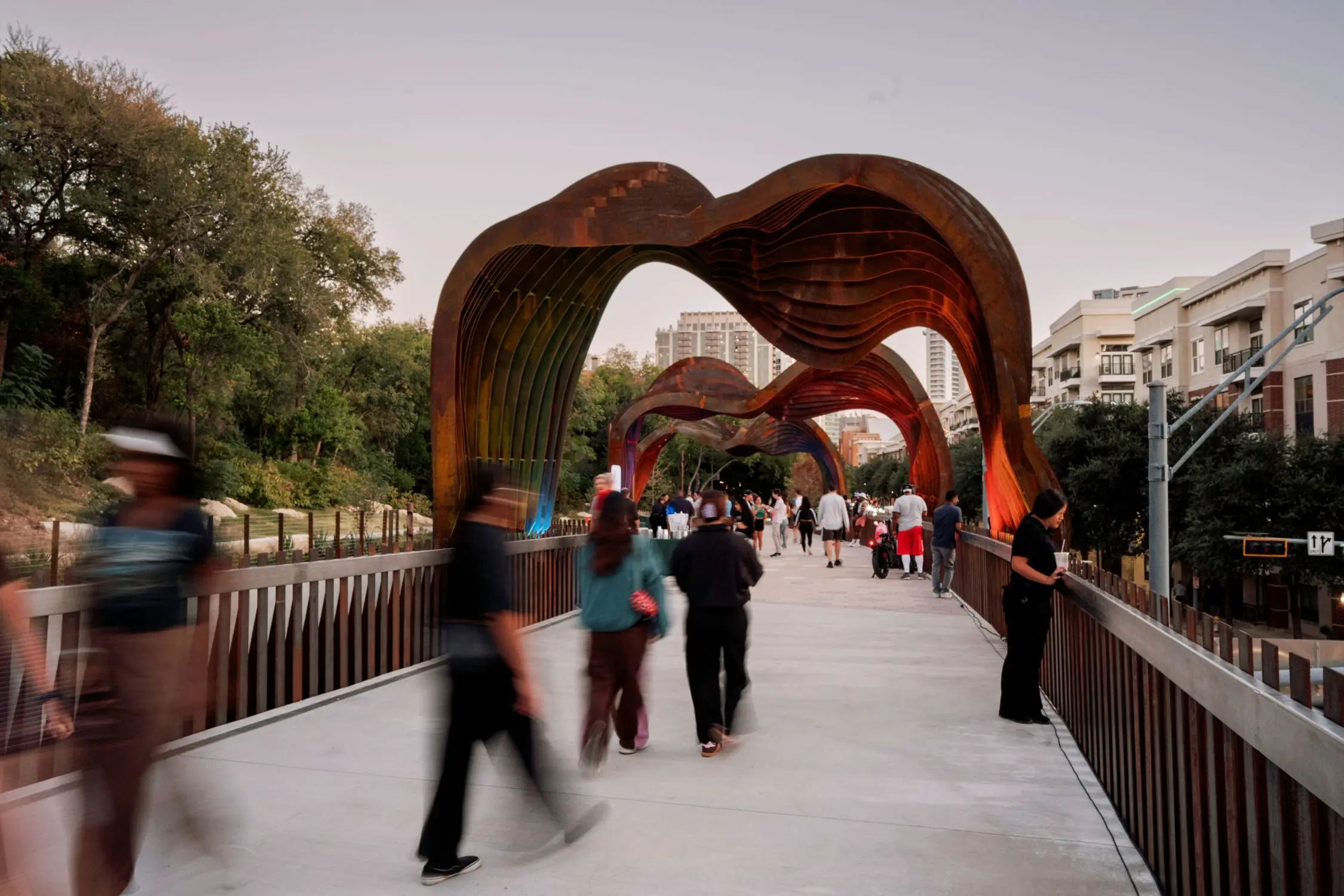 PHOTOS: The Loop Plaza Opens Along the Katy Trail