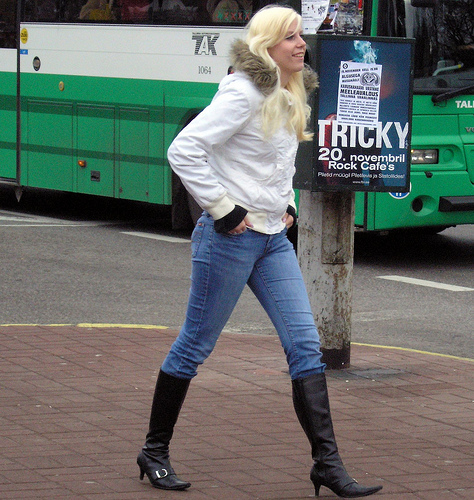 Jeans Tucked Into Boots Archives - D 
