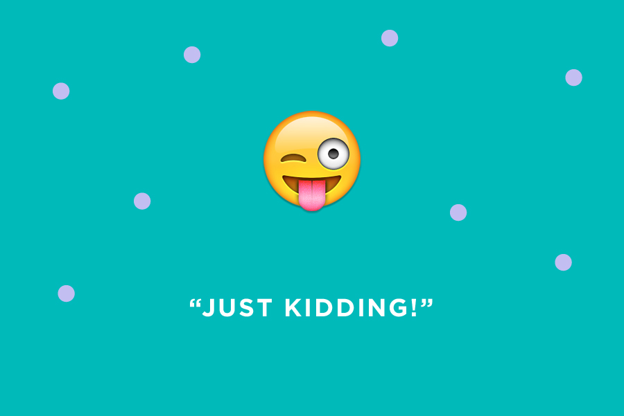 Download Book Just kidding emoji For Free